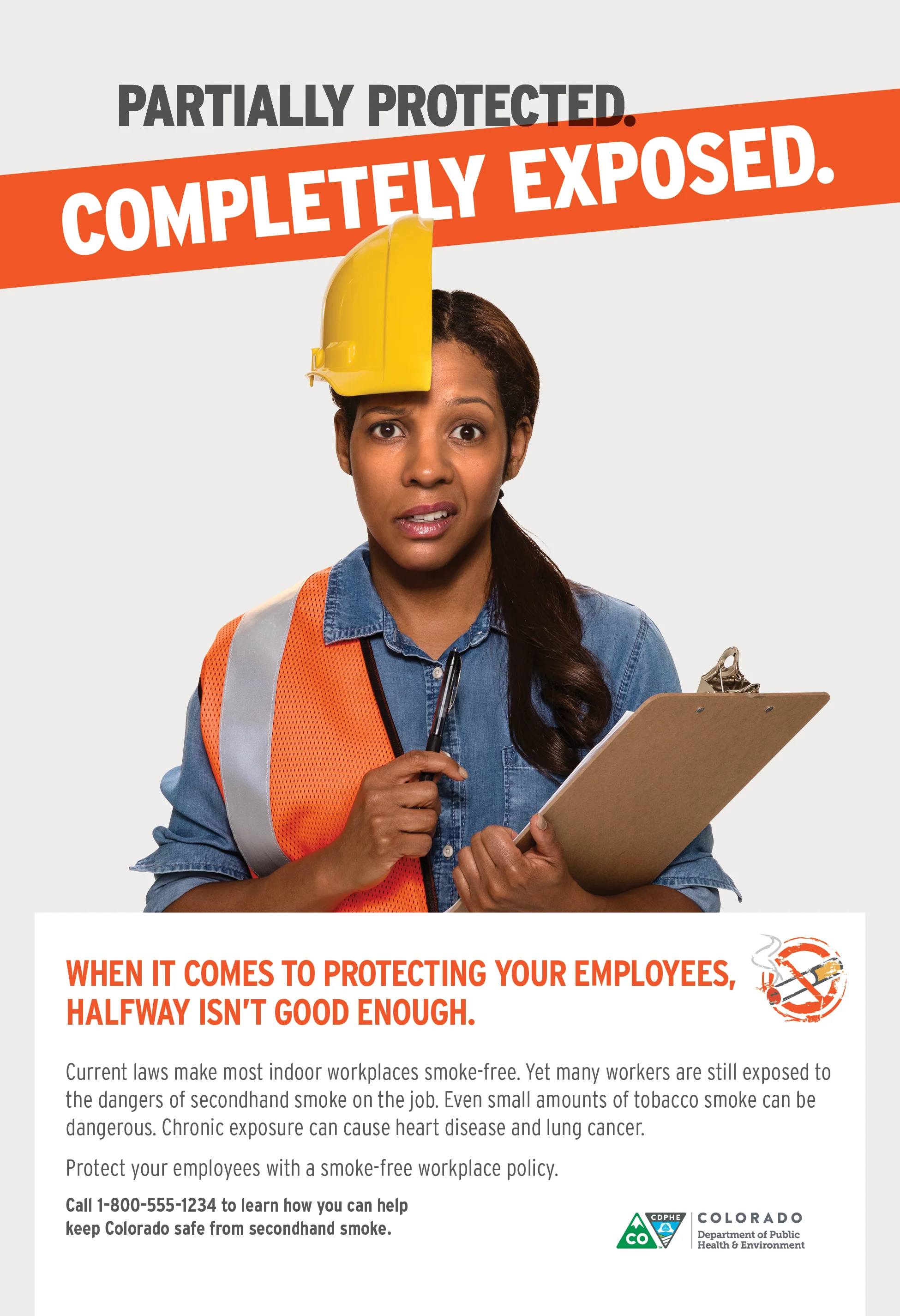 Partially Protected (Employers) — 13×19 Poster 1