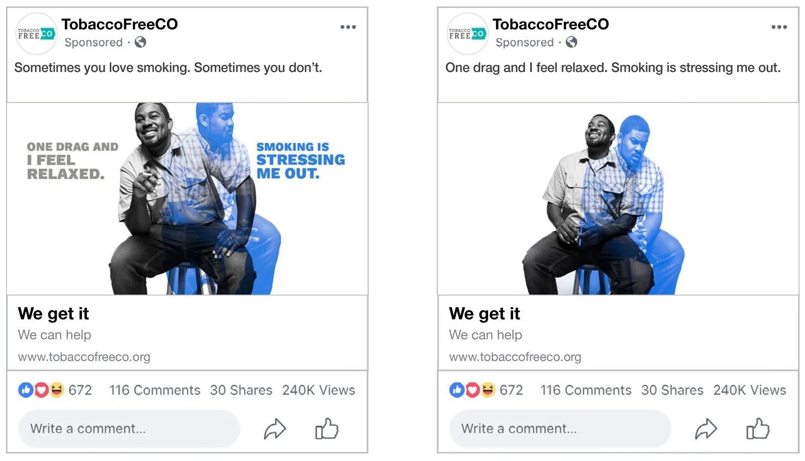 Tobacco Free CO — Facebook Post (Isaiah)