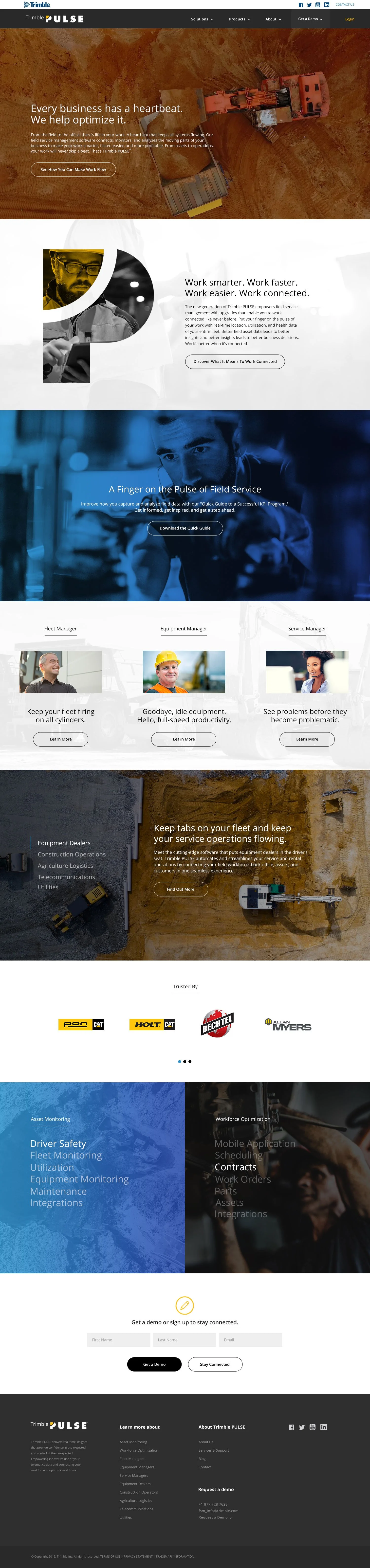 Website — Scrolling View