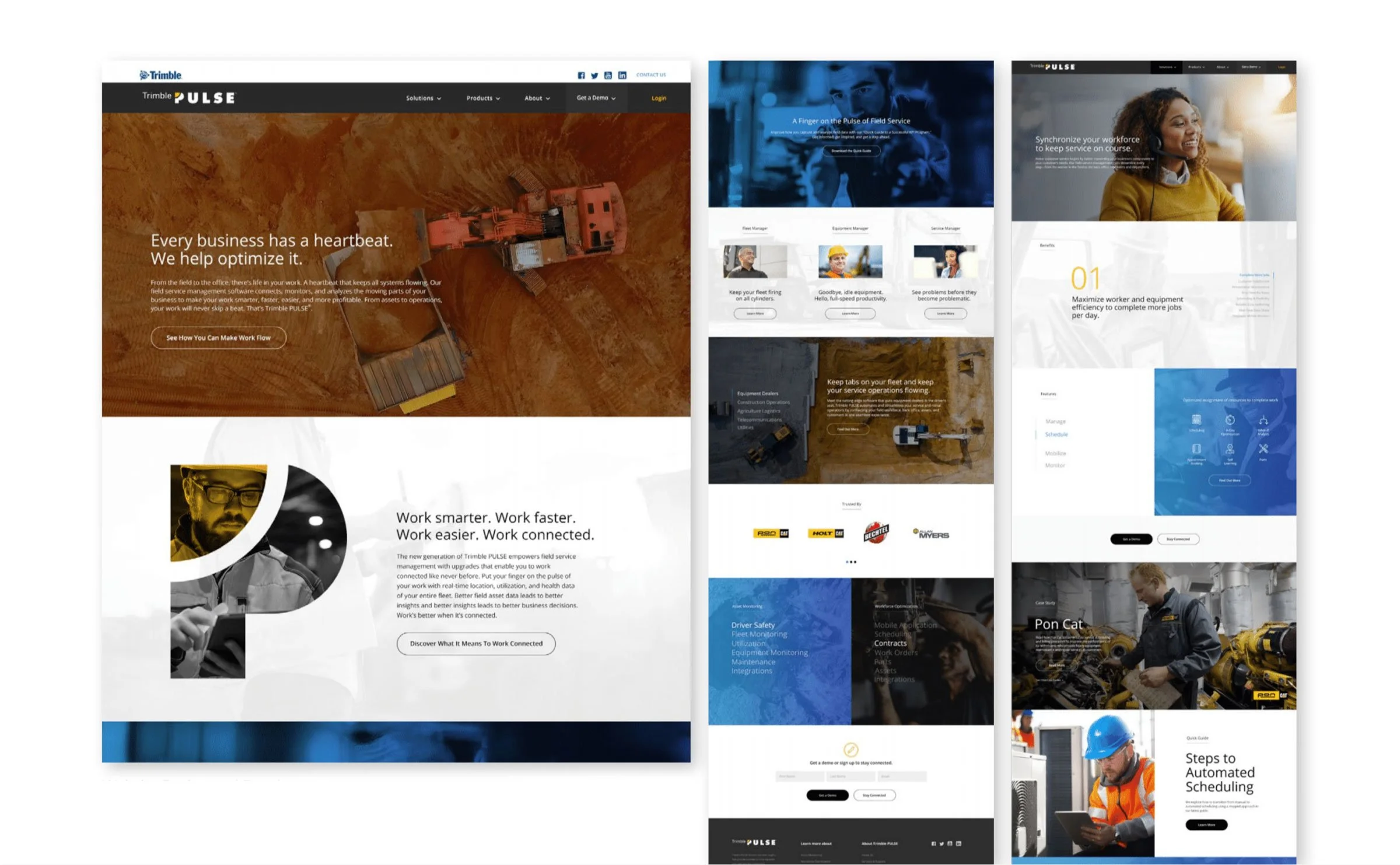 Trimble Pulse — Website Home Page